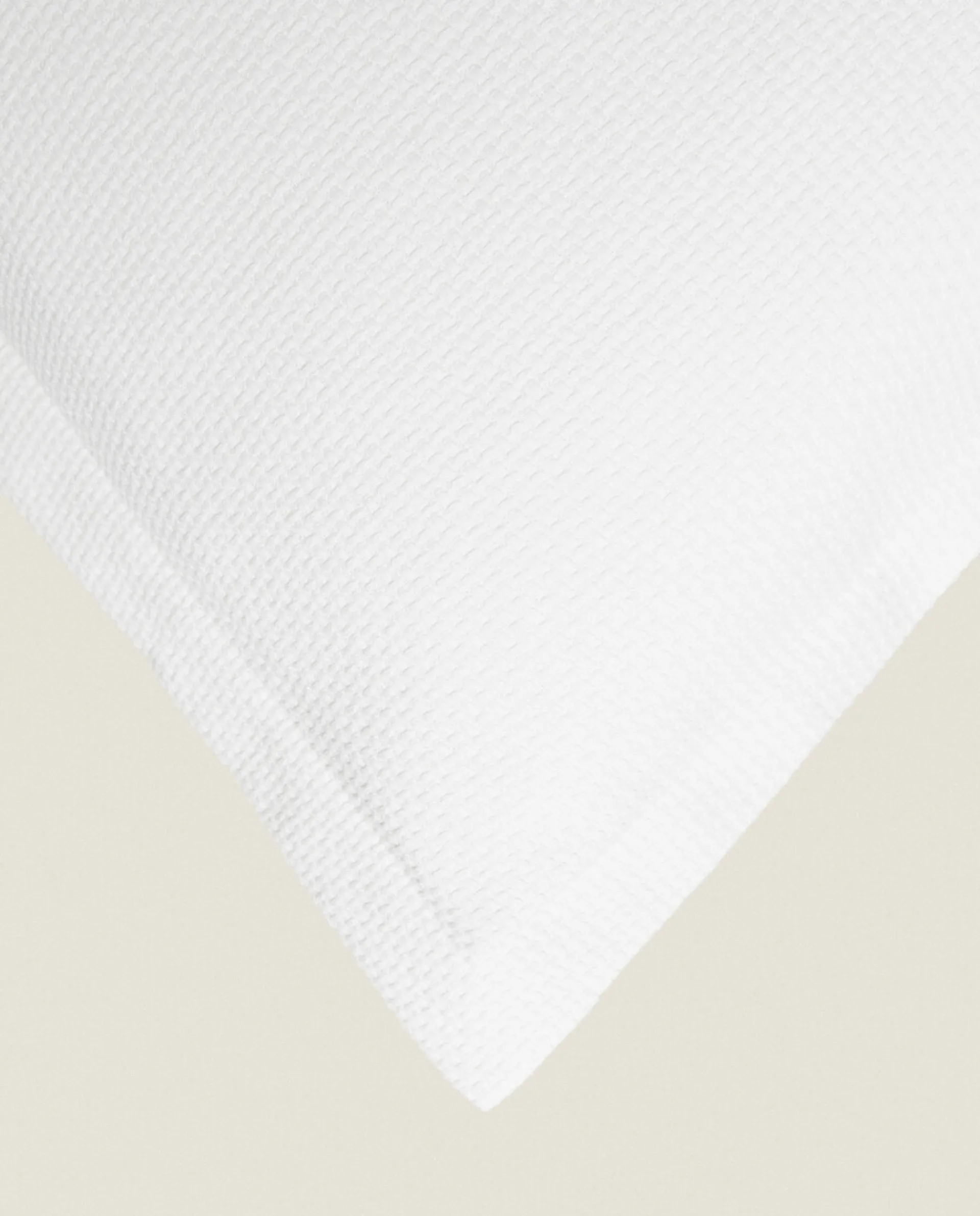 Bedspreads*ZARA Home Textured Throw Pillow Cover White