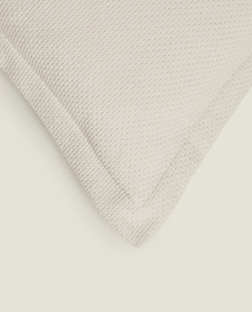 Bedspreads*ZARA Home Textured Throw Pillow Cover Stone