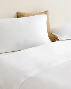Duvet Covers*ZARA Home (300-Thread-Count) Cotton Sateen Duvet Cover White
