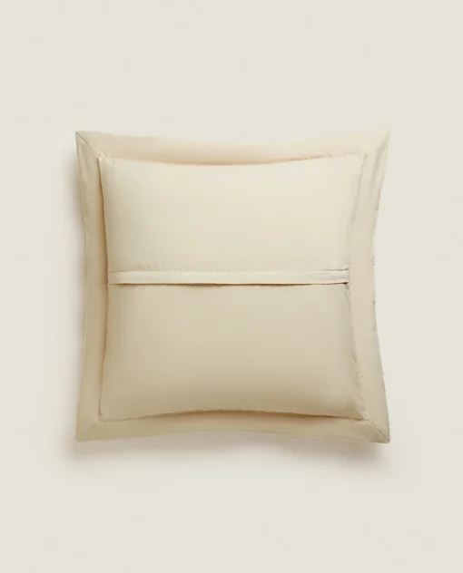 Quilts*ZARA Home Throw Pillow Cover With Dots Beige