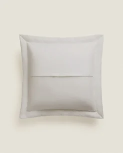 Quilts*ZARA Home Throw Pillow Cover With Dots Grey