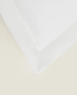 Quilts*ZARA Home Throw Pillow Cover With Dots White