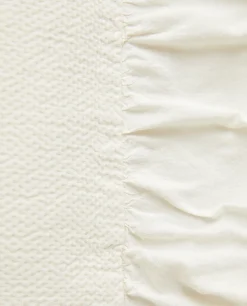 Bedspreads*ZARA Home Throw Pillow With Ruffle Trim Cream