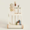 Playing*ZARA Home Toy Cleaning Cart Set Cream