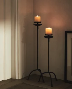 Candlesticks And Tealight Holders*ZARA Home Tripod Candlestick Black