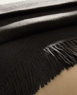 Blankets*ZARA Home Waffle-Texture Blanket Grey