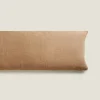 Solid*ZARA Home Washed Linen Throw Pillow Cover Taupe