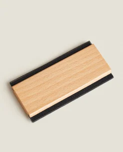 Laundry Care*ZARA Home Wood And Metal Cashmere Brush Natural Colour