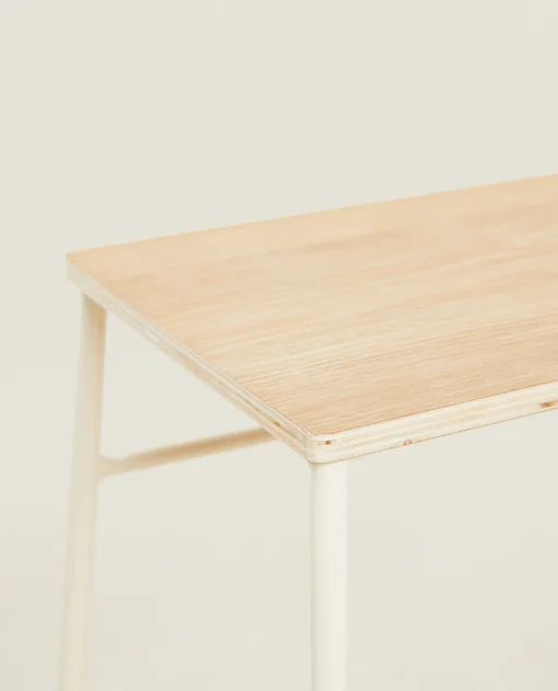 Cleaning*ZARA Home Wood Stool | Ladder Natural Colour