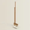 Cleaning*ZARA Home Wooden Dustpan And Brush Set White