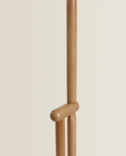 Cleaning*ZARA Home Wooden Dustpan And Brush Set White