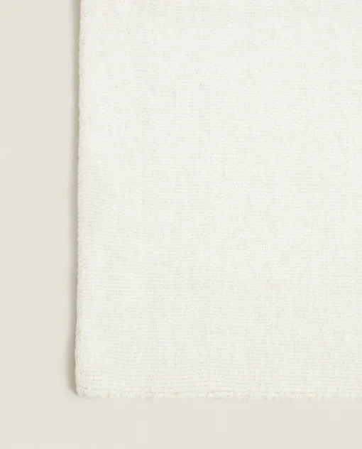 Solid*ZARA Home Wool Rug Cream