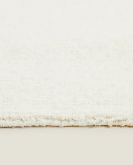Solid*ZARA Home Wool Rug Cream