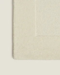 Solid*ZARA Home Wool Rug White