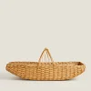 Baskets*ZARA Home Woven Rattan Hamper Natural Colour
